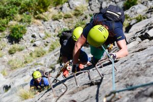 escalada Vía Ferrata Pucón