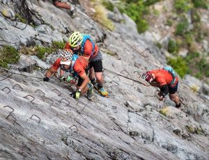 escalada Vía Ferrata Pucón