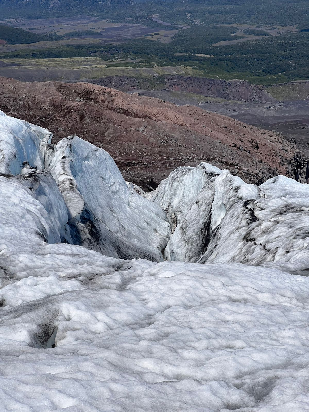 Grietas glaciar Voipir