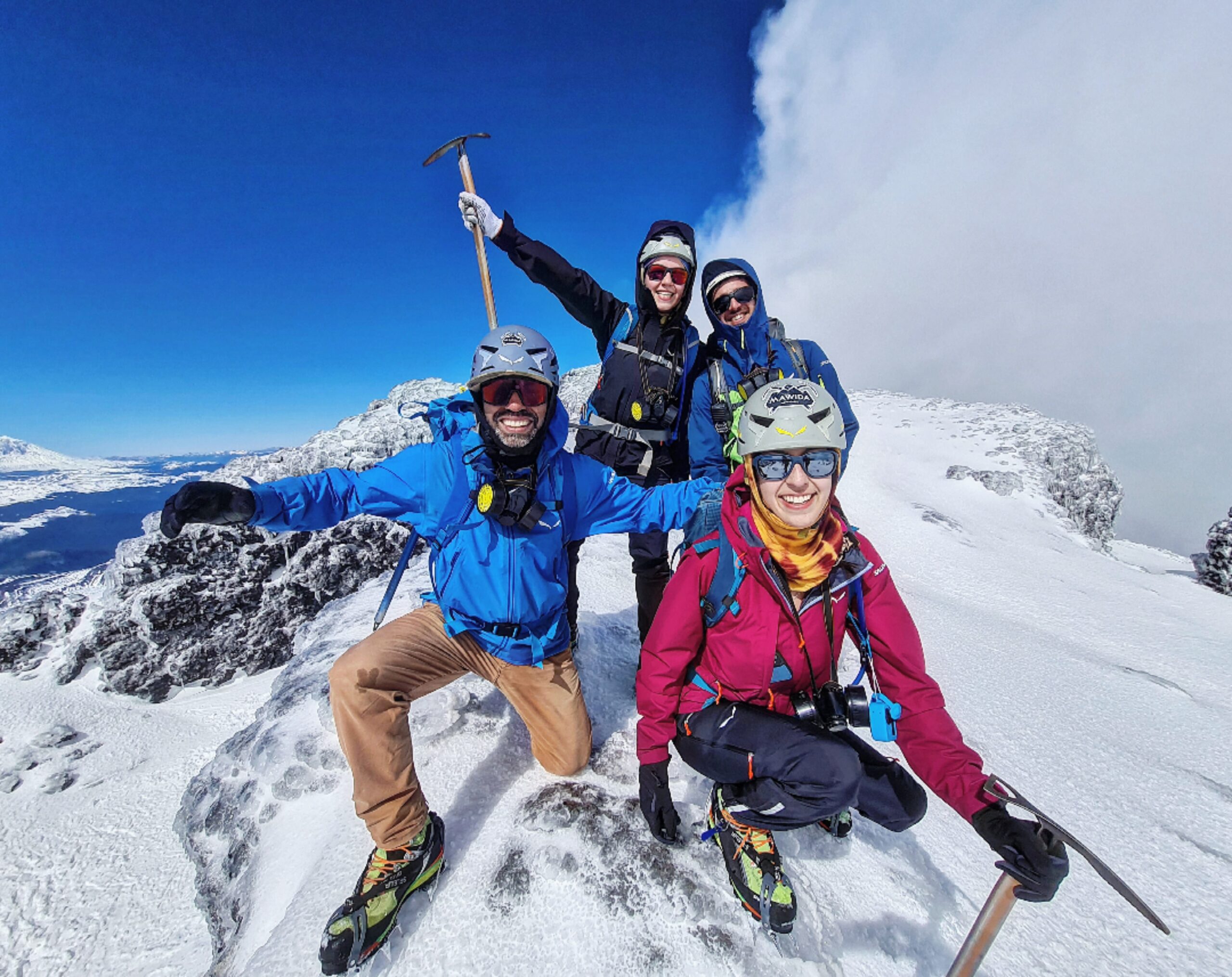 ascenso al volcán Villarrica - subir a la cumbre